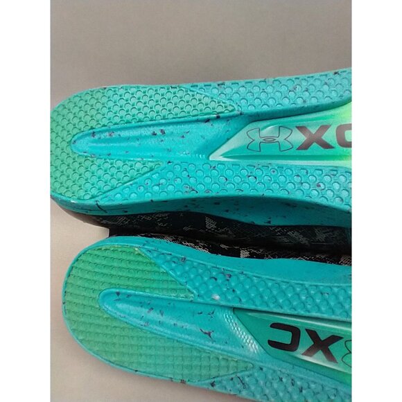 Under Armour Bandit XC Spikes Track Shoes Blue Black Mens 11.5 Sneakers Racing - Picture 13 of 16